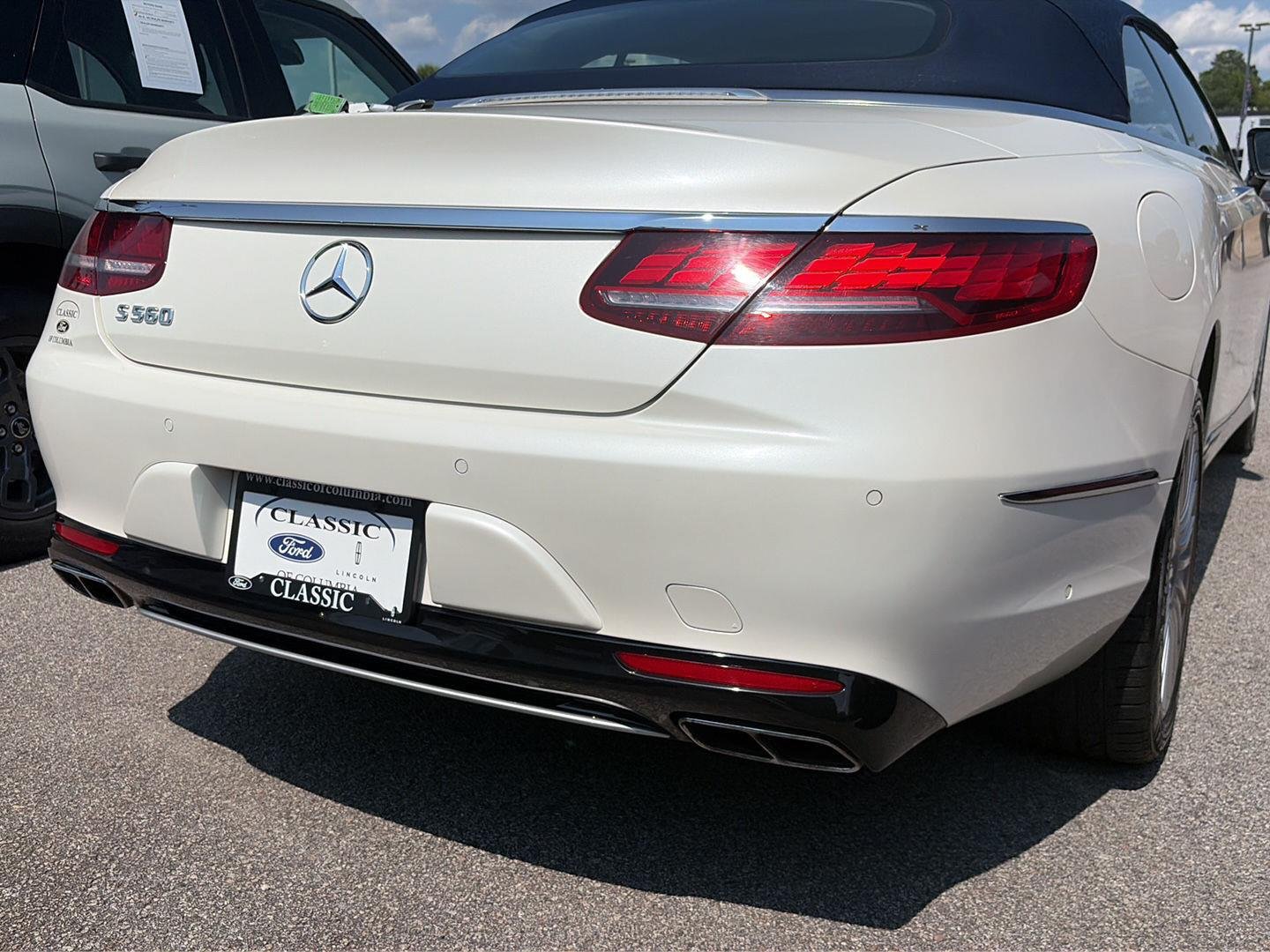Used 2018 designo Diamond White Metallic Mercedes-Benz S 560 image 49