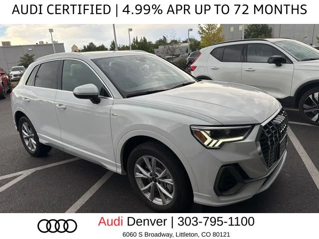Used 2022 White Audi Premium Plus image 2
