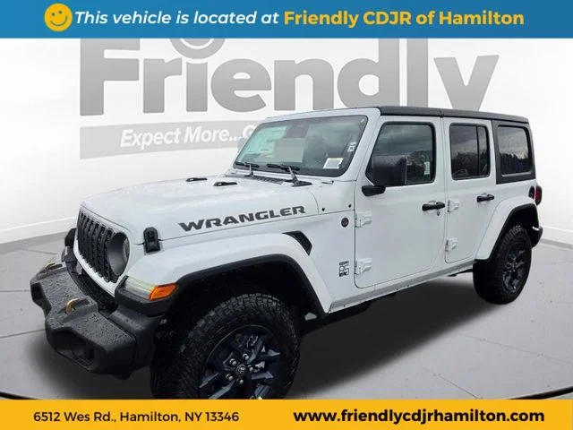New 2026 Bright White Clearcoat Jeep 85th Anniversary Edition image 1