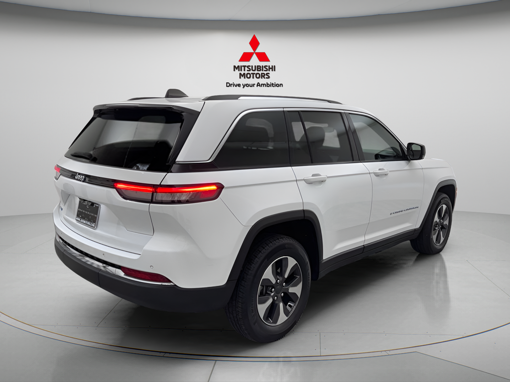 Used 2023 Bright White Clearcoat Jeep 4xe image 4