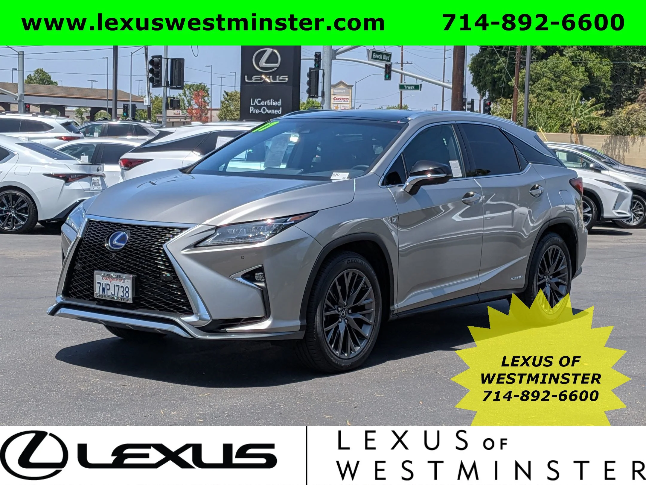 2017 Lexus RX 350 450h Hybrid F SPORT 4x4's photo
