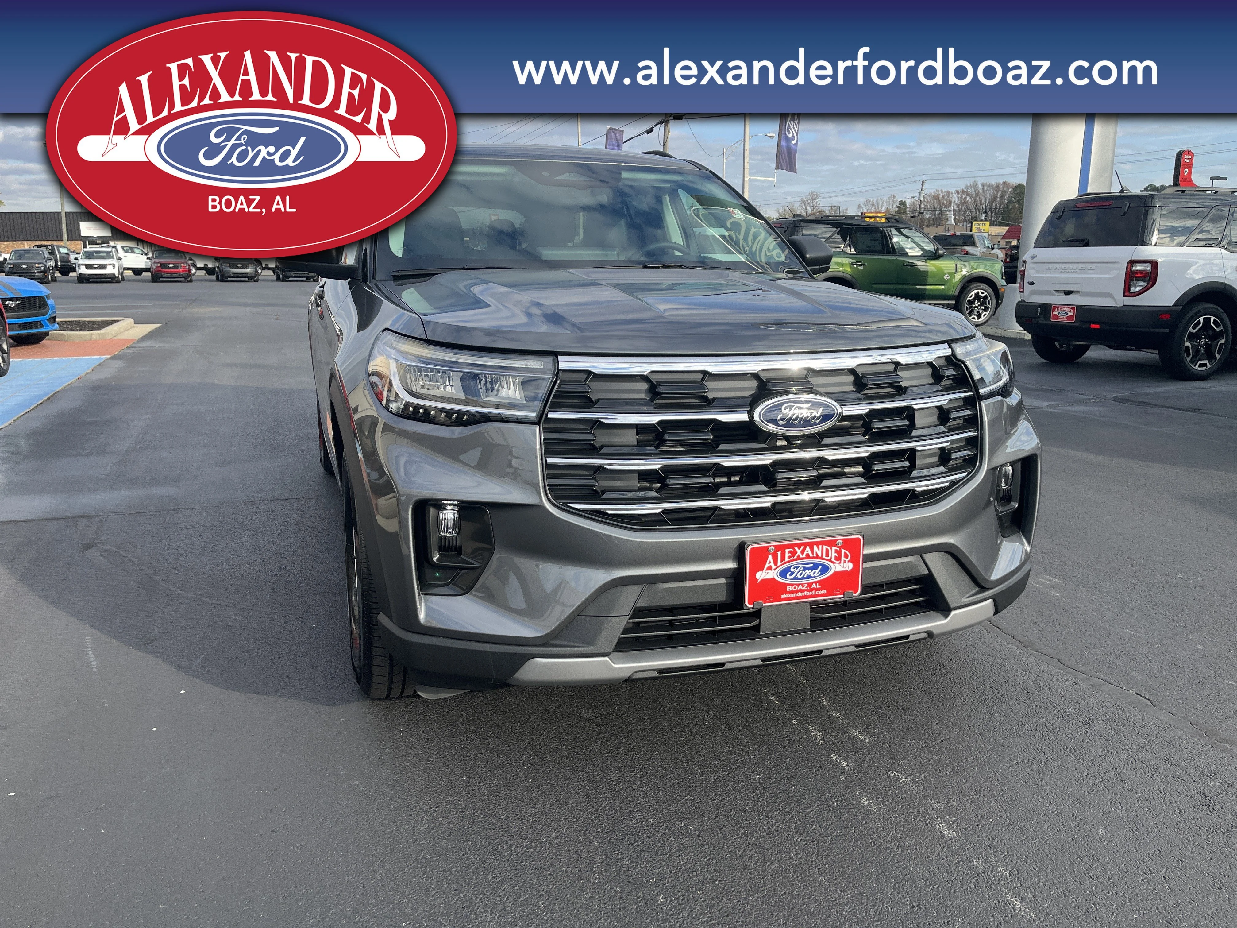 New 2026 Carbonized Gray Metallic Ford Active image 5