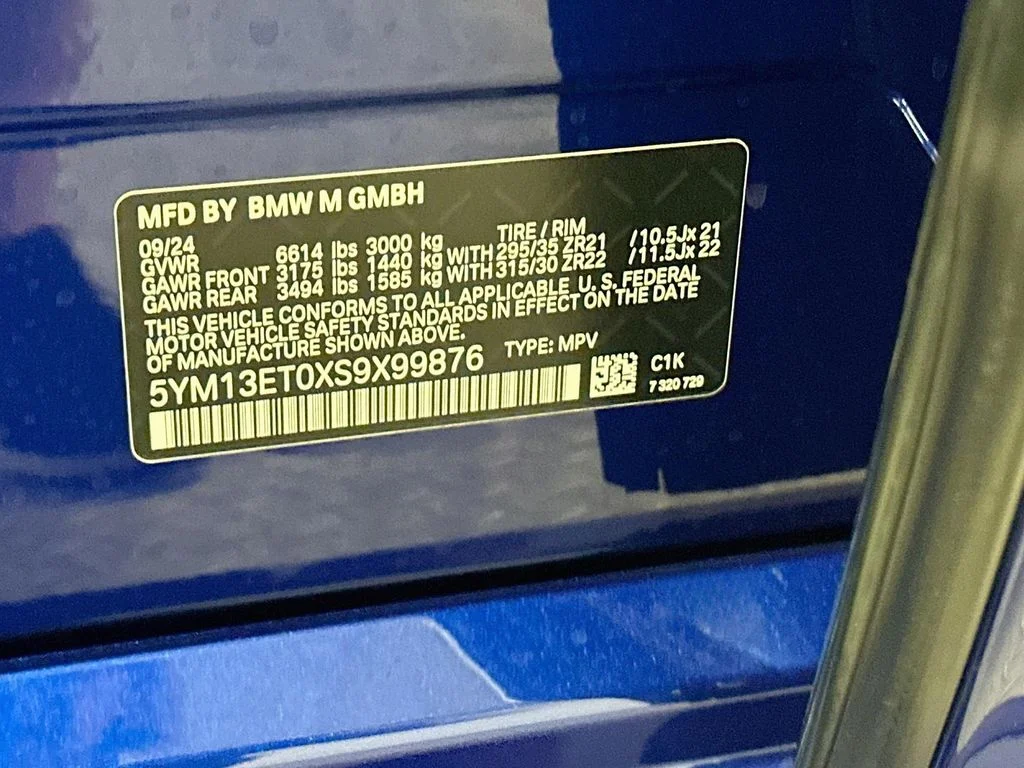 Used 2025 Blue BMW Competition image 35