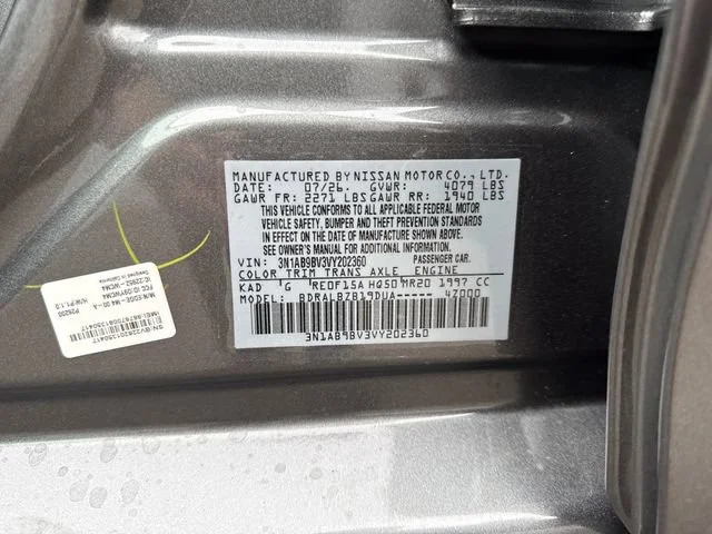 New 2027 Gun Metallic Nissan S image 20
