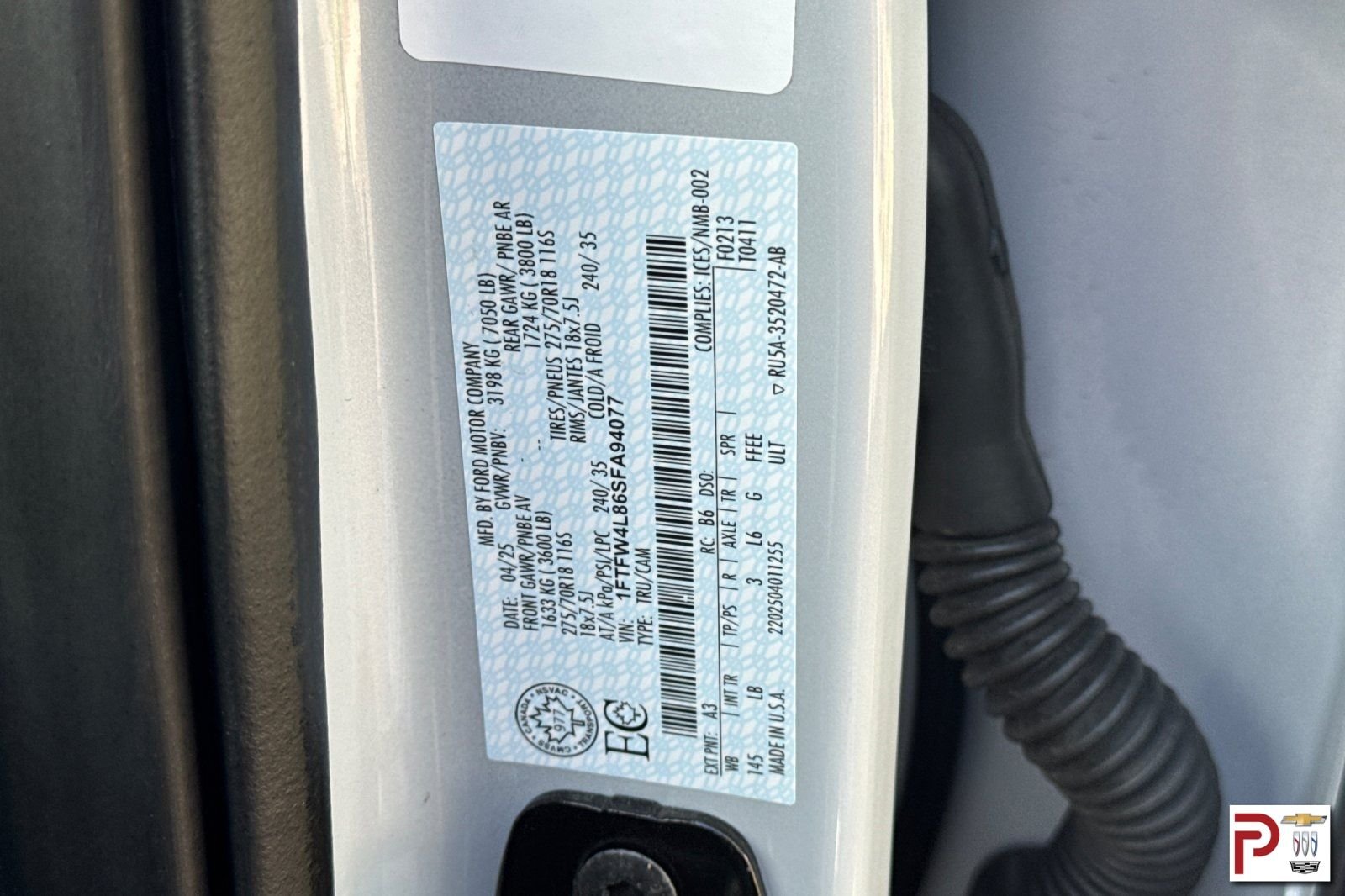 Used 2025 White Ford Tremor image 35