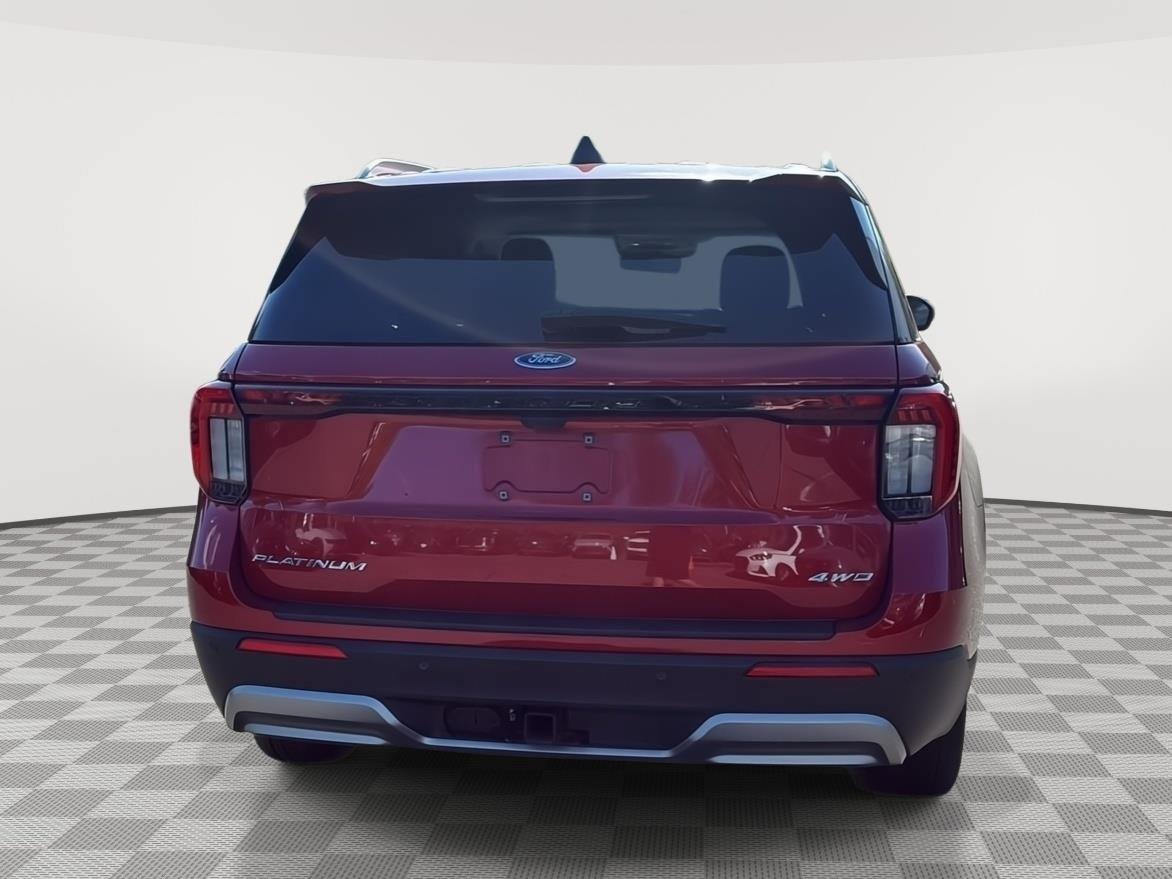 Used 2025 Rapid Red Metallic Tinted Clearcoat Ford Platinum image 6