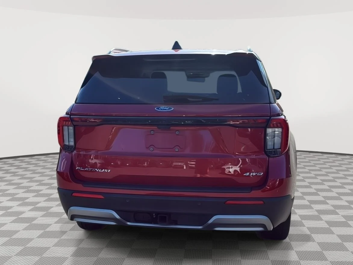 Used 2025 Rapid Red Metallic Tinted Clearcoat Ford Platinum image 6