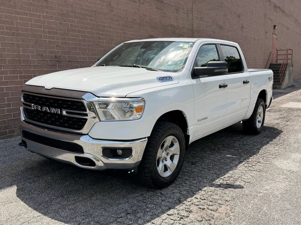 Used 2023 Bright White Clearcoat Ram Big Horn image 28
