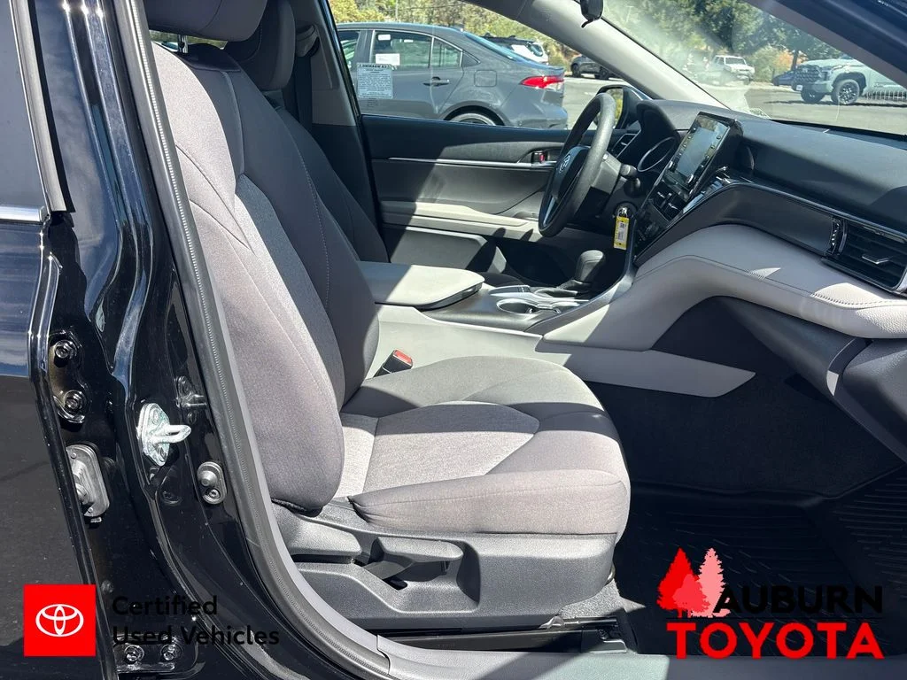 Certified Used 2023 Midnight Black Metallic Toyota LE image 29