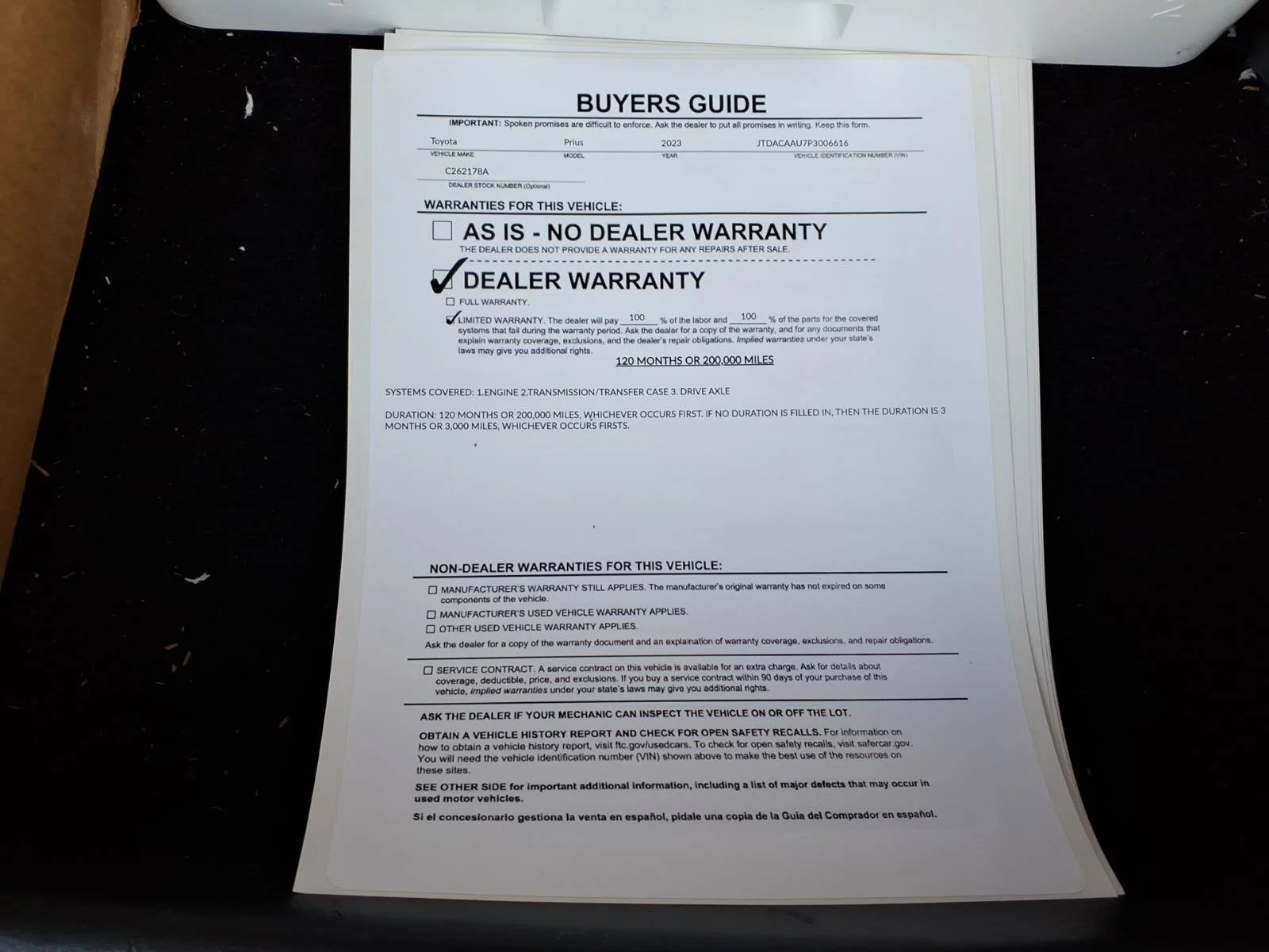 Used 2023 Red Toyota XLE image 35
