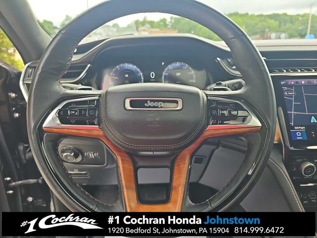 Used 2023 Diamond Black Crystal Pearlcoat Jeep Summit Reserve image 20