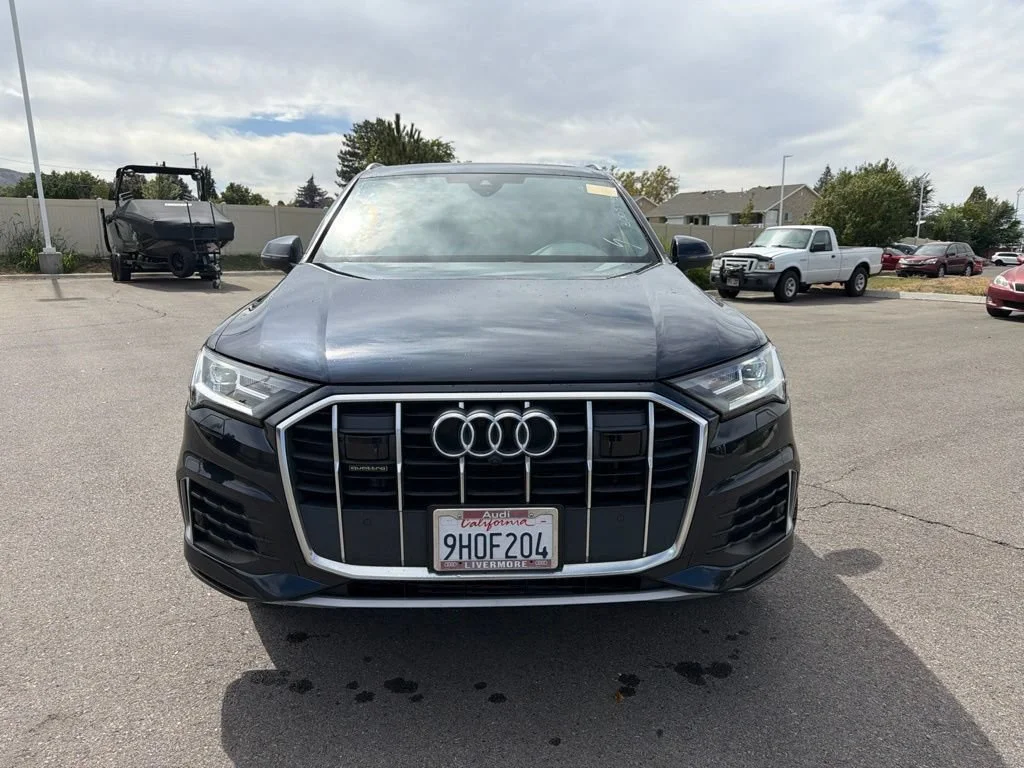 Used 2023 Blue Metallic Audi Premium image 4