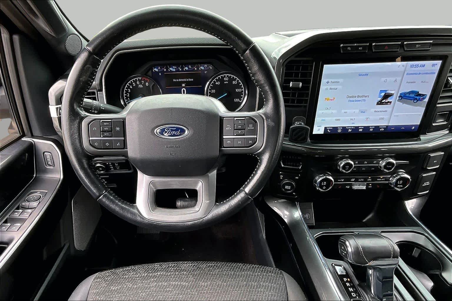 Used 2021 Carbonized Gray Metallic Ford XLT image 6