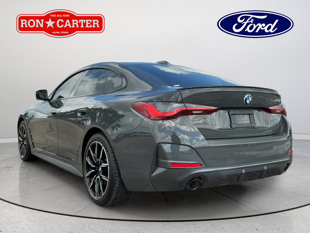 Used 2024 Dravit Gray Metallic BMW 430i Gran Coupe image 4