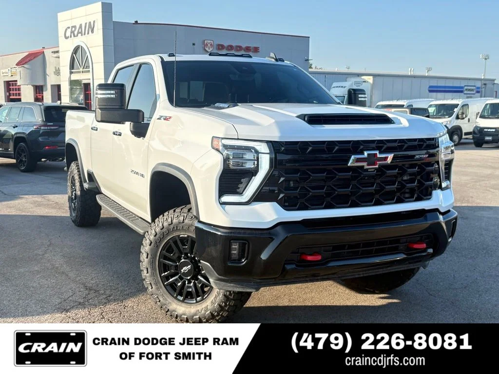 Used 2024 White Chevrolet ZR2 image 1