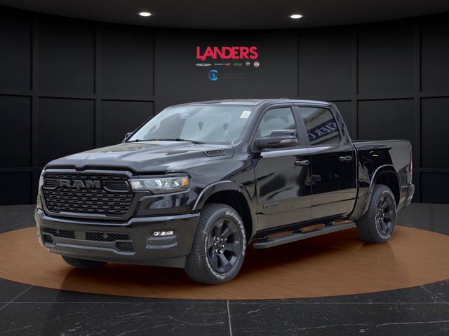 New 2026 Diamond Black Crystal Pearl-Coat Exterior Paint RAM Big Horn/Lone Star image 1