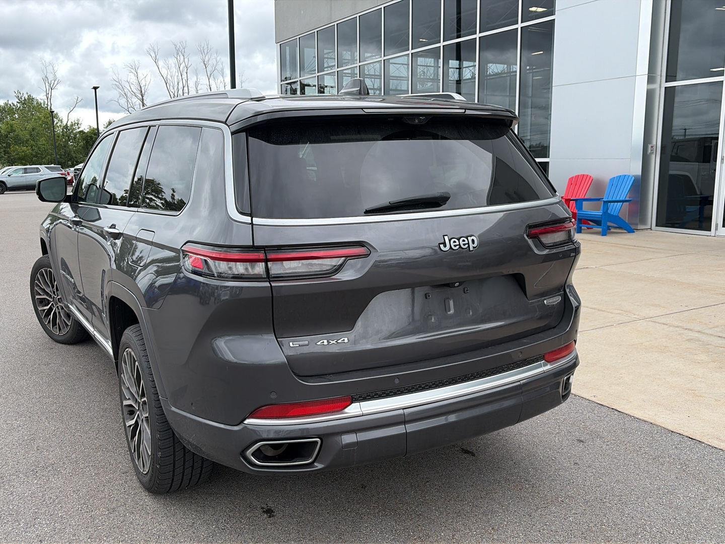 Used 2021 Baltic Gray Metallic Clearcoat Jeep Summit Reserve image 3