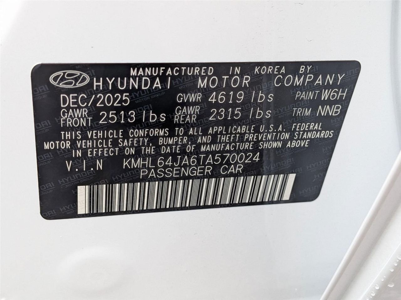 New 2026 Serenity White Hyundai SEL Sport image 37