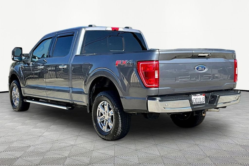 Used 2021 Gray Ford XLT image 4