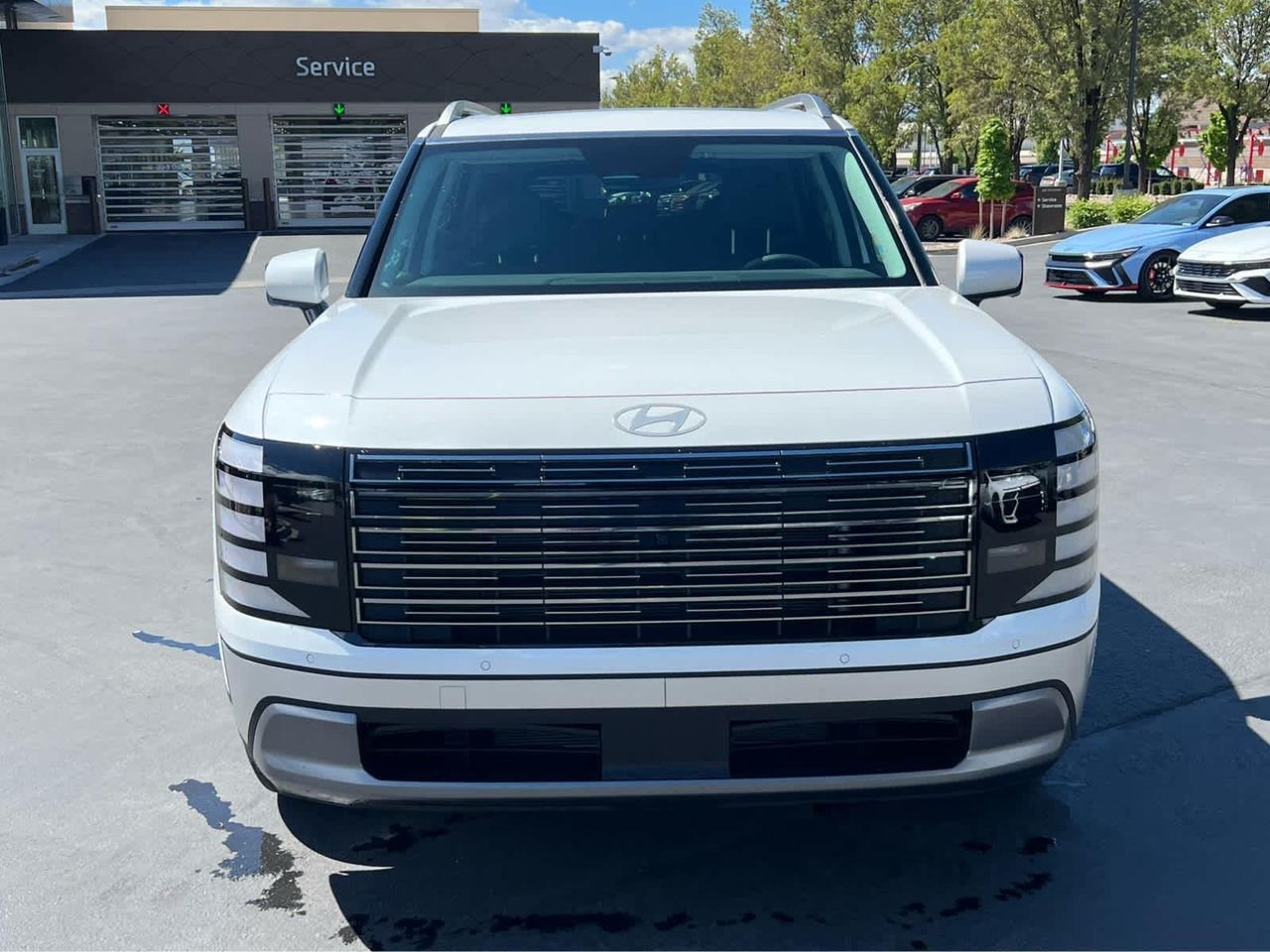 New 2026 Creamy White Pearl Hyundai SEL Premium AWD image 3
