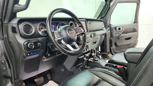 Used 2023 Gray Jeep Sahara 4xe image 17