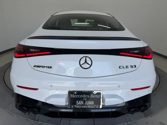 New 2026 MANUFAKTUR Moonlight White Metallic Mercedes-Benz AMG® CLE 53 4MATIC+ Coupe image 66