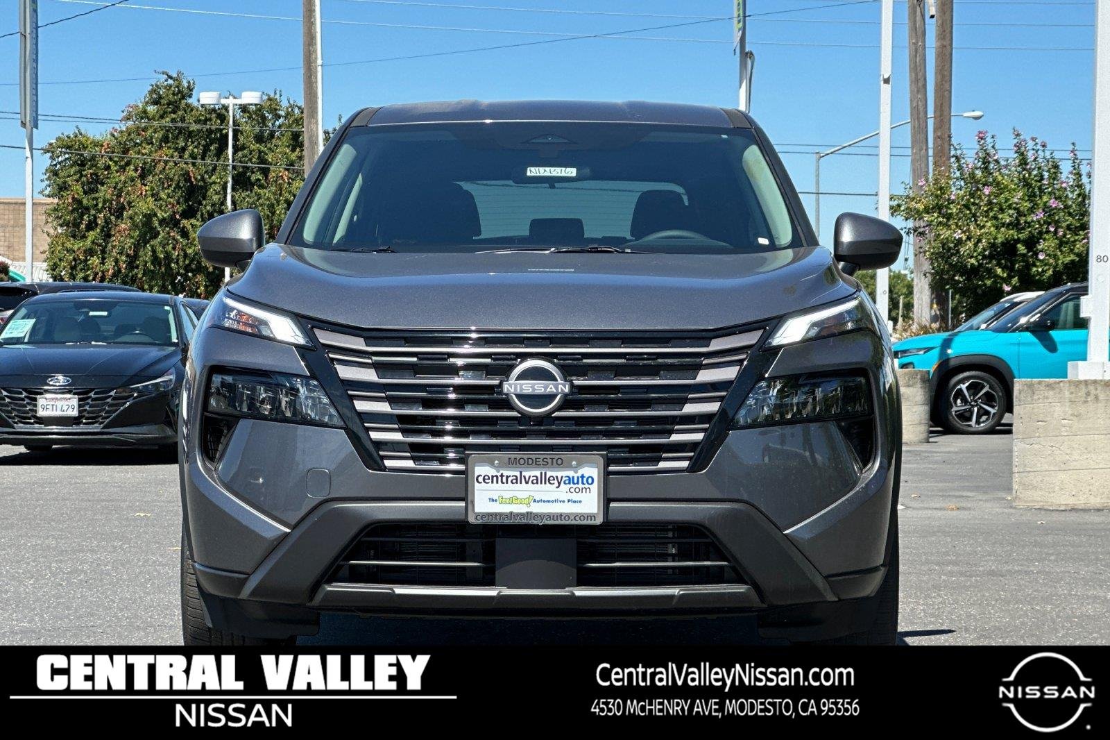 New 2026 Gun Metallic Nissan SV image 9