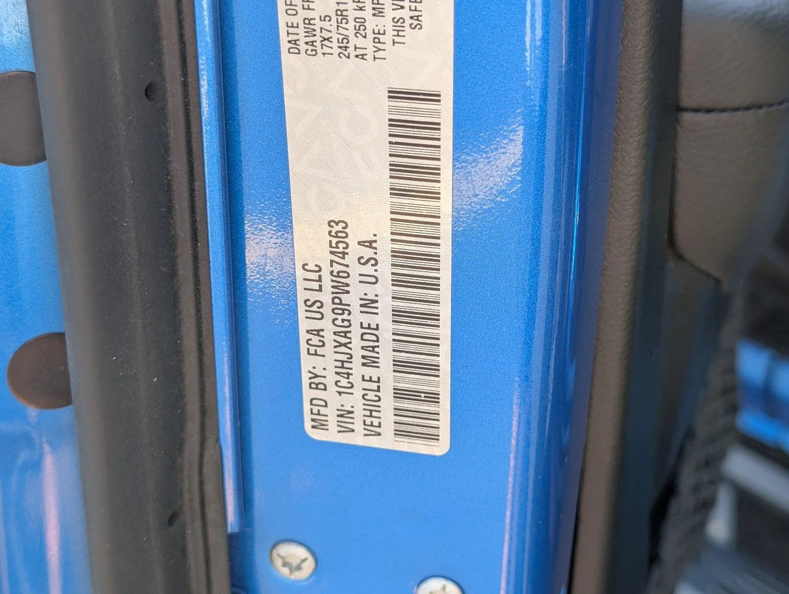 Used 2023 Hydro Blue Pearlcoat Jeep Sport S image 16