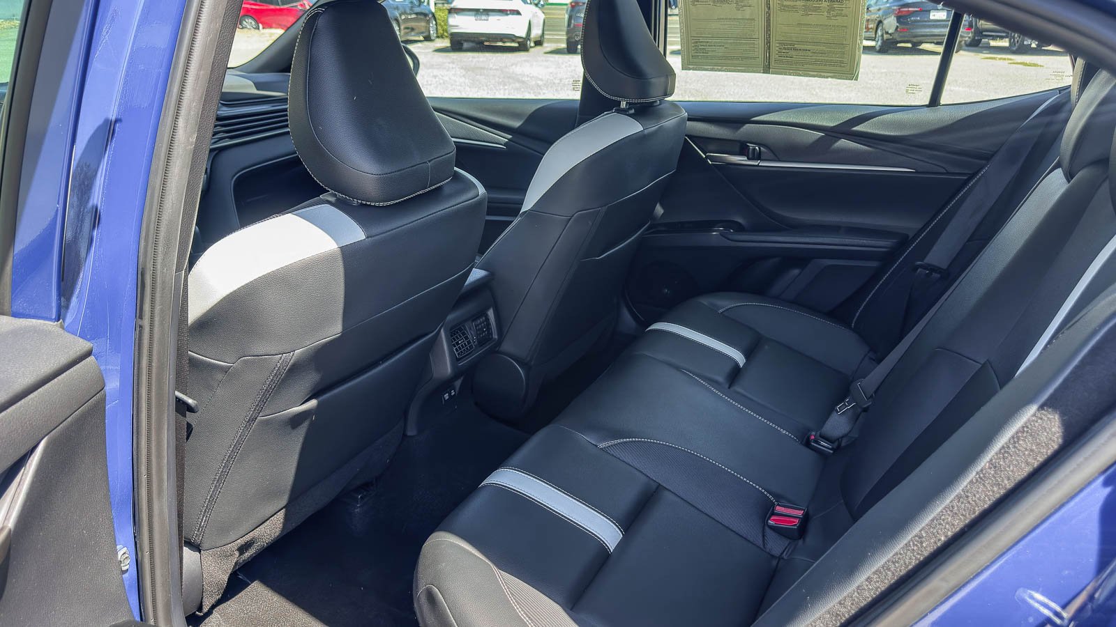 Used 2025 Blue Toyota LE image 19