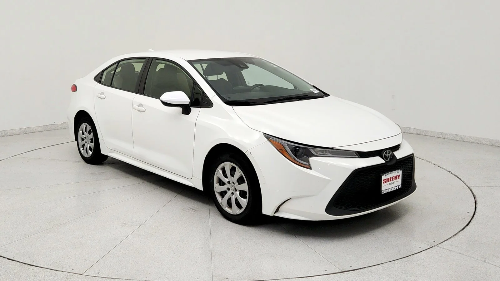 Used 2022 White Toyota LE image 1