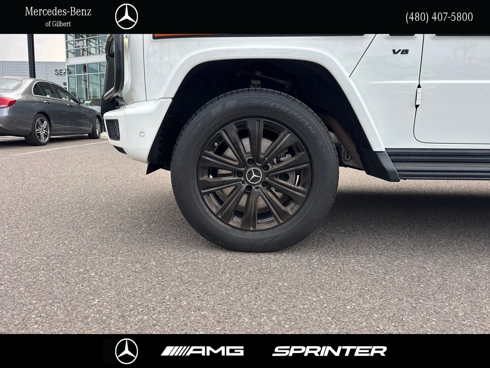 Used 2021 White Mercedes-Benz G 550 image 8