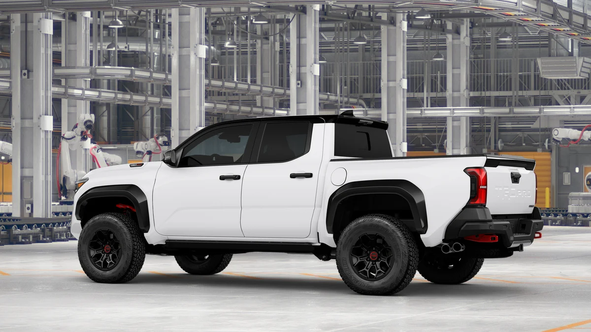 New 2026 Ice Cap with Black roof Toyota TRD Pro image 5