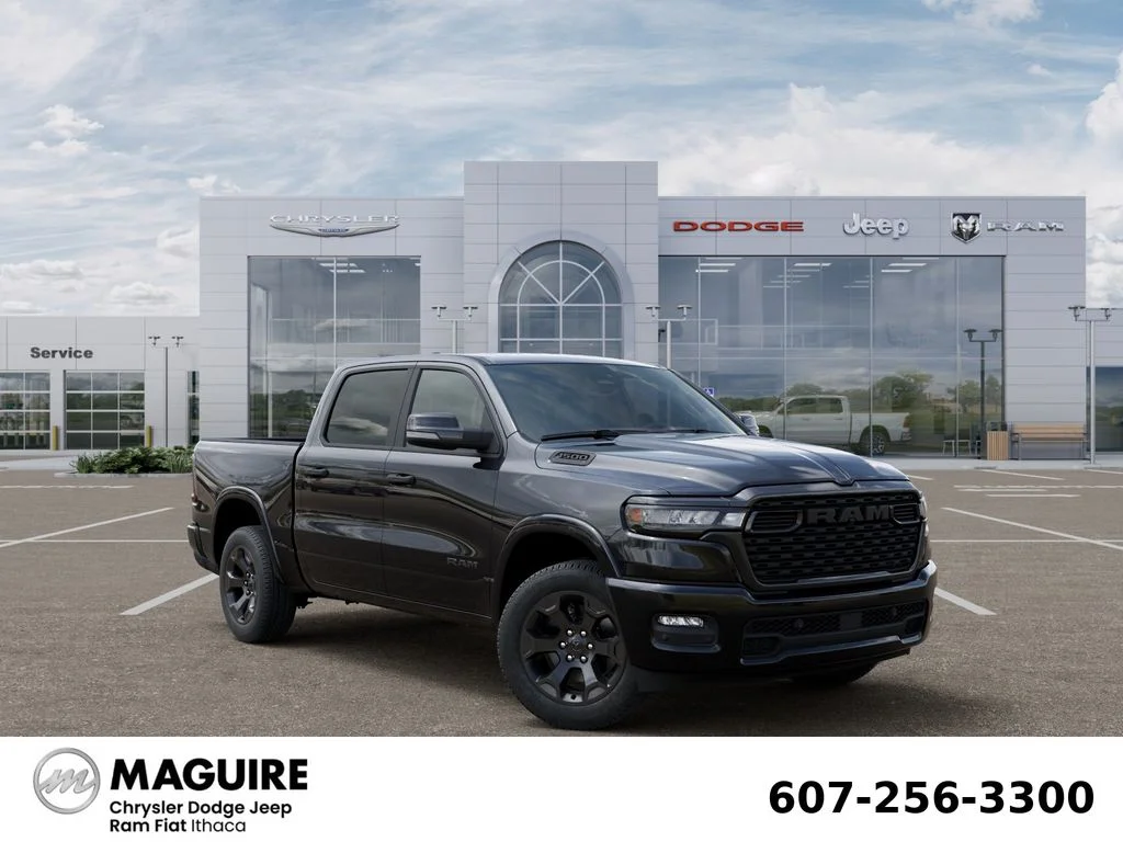 New 2026 Diamond Black Crystal Pearl-Coat Exterior Paint RAM Big Horn/Lone Star image 5