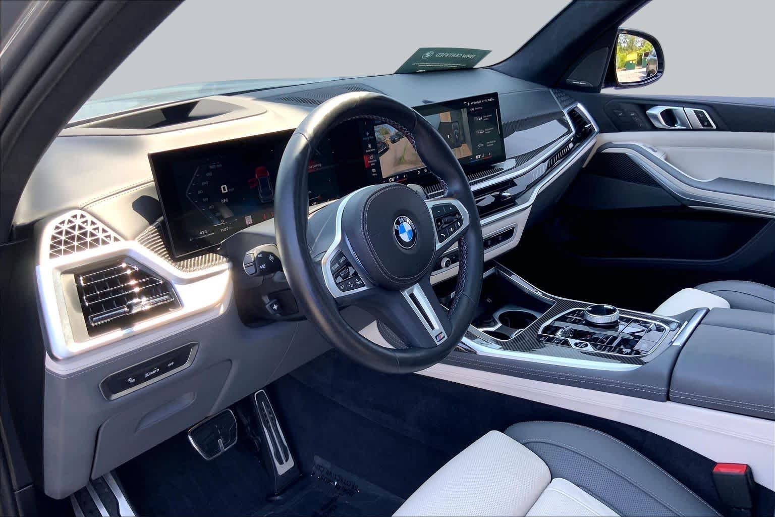 Certified Used 2024 Skyscraper Grey Metallic BMW M60i image 17