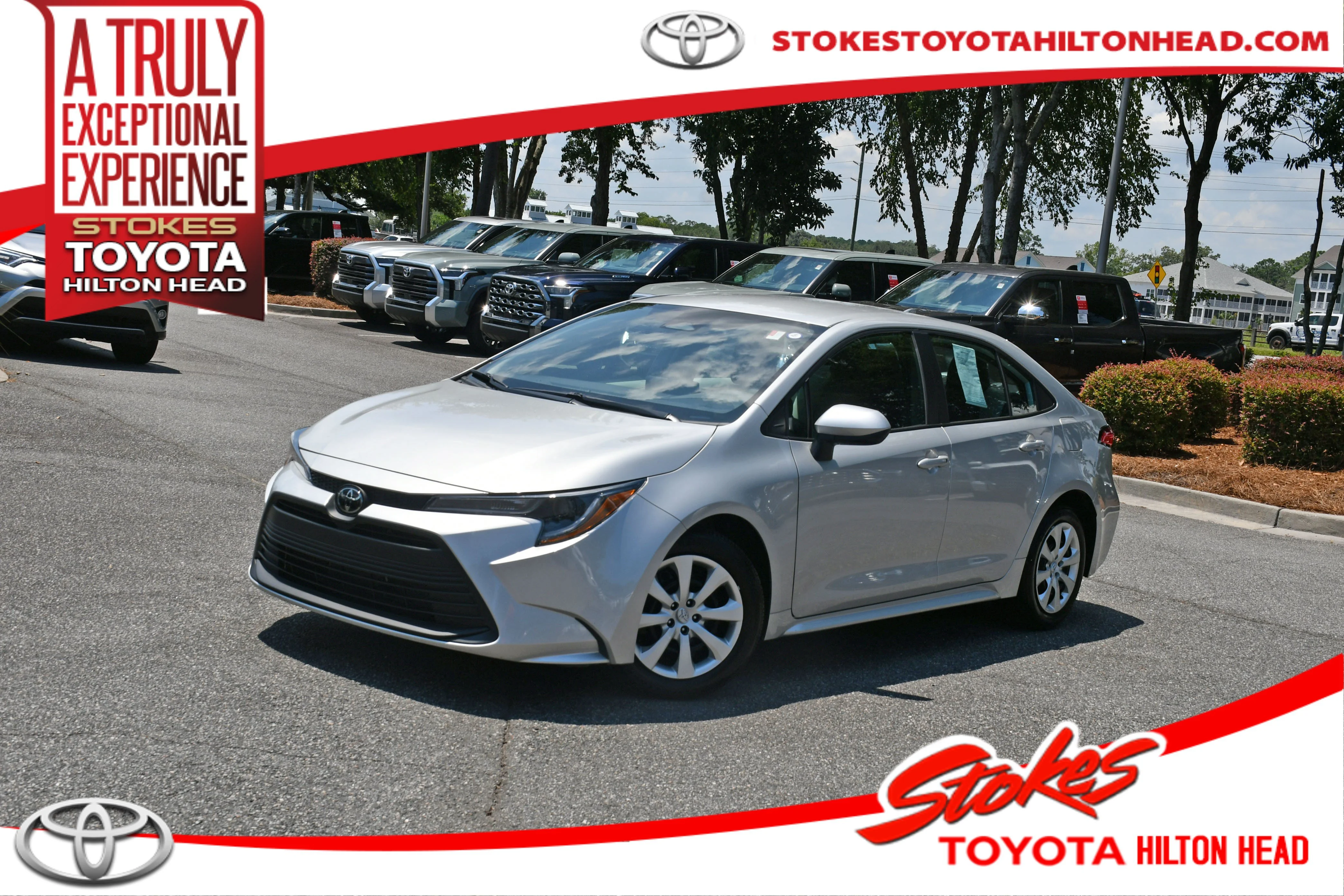 Used 2025 Silver Toyota LE image 1