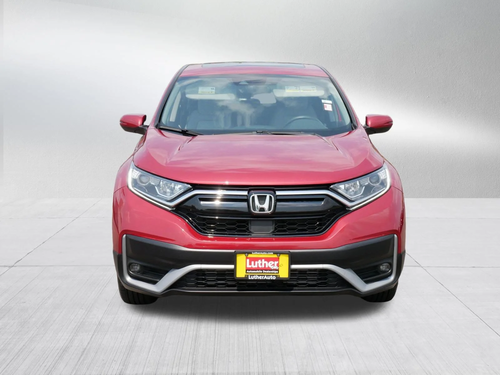 Used 2021 Radiant Red Metallic Honda EX image 2