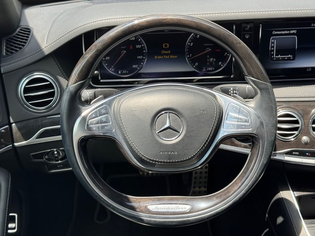 Used 2016 White Mercedes-Benz S 550 image 25