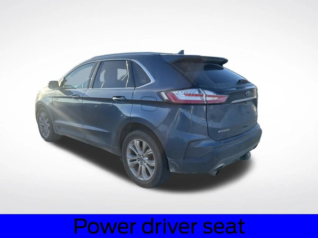 Used 2019 Blue Ford Titanium image 4