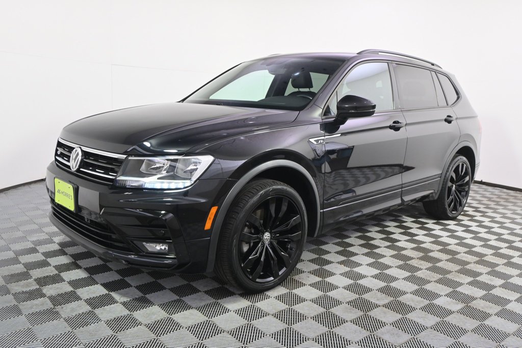 Used 2021 Volkswagen Tiguan SE R-LINE BLACK with VIN 3VV2B7AXXMM012605 for sale in St. Louis Park, Minnesota