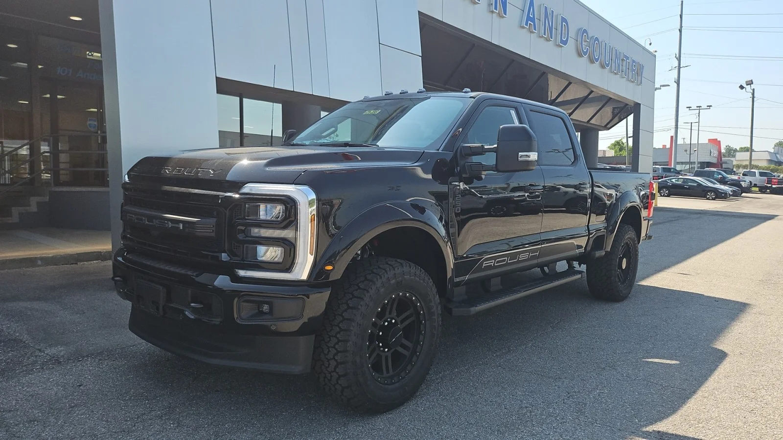 New 2026 Agate Black Metallic Ford ROUSH Super Duty 4WD image 8
