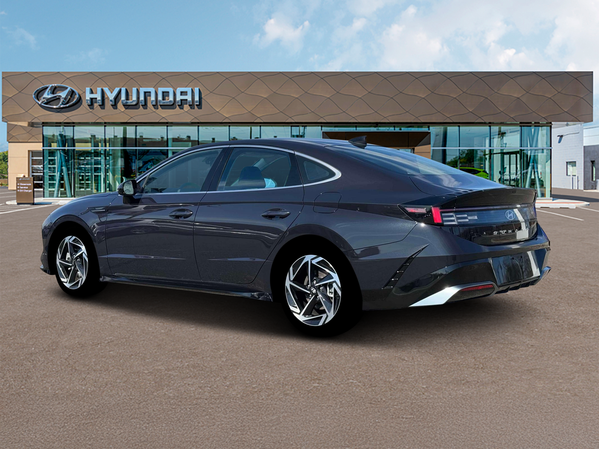 New 2025 Blue Hyundai SEL Convenience image 4
