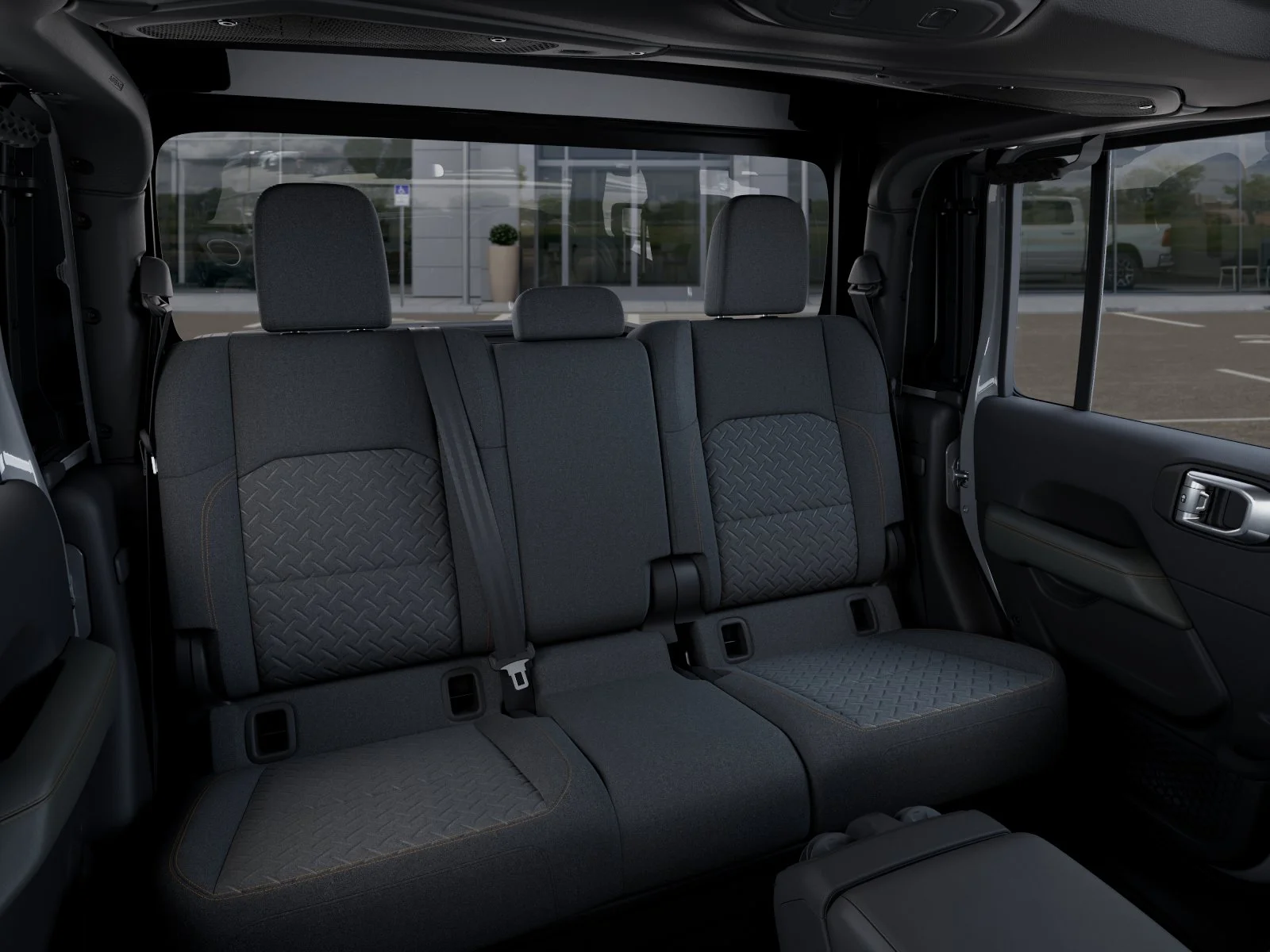 New 2026 Bright White Clear-Coat Exterior Paint Jeep Mojave image 67