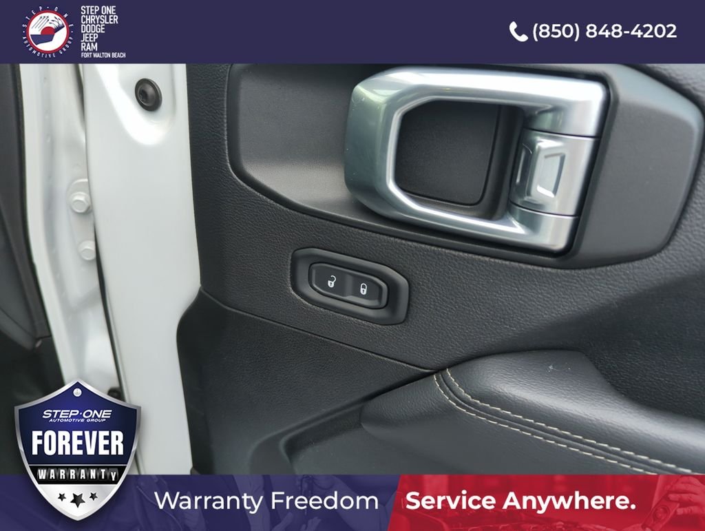 Used 2022 White Jeep Unlimited Sahara 4xe image 30