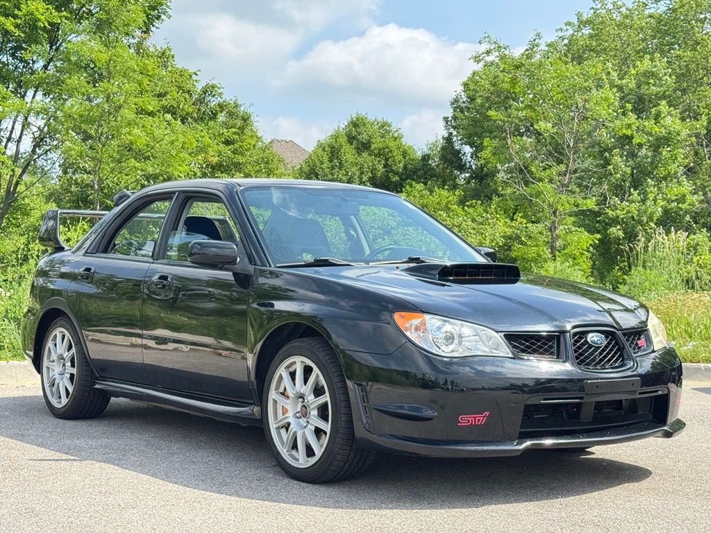 Used 2007 Black Subaru WRX STi image 2
