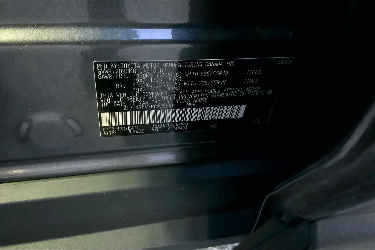 Certified Used 2023 Magnetic Gray Metallic Toyota XLE Premium image 31