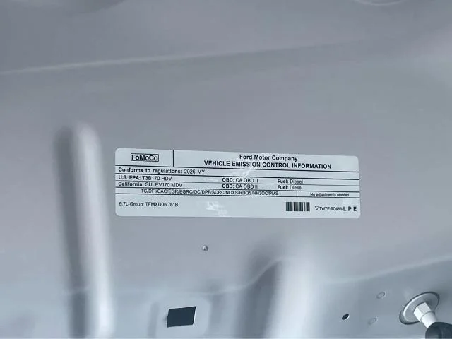 New 2026 Oxford White Ford F-250® XL image 32