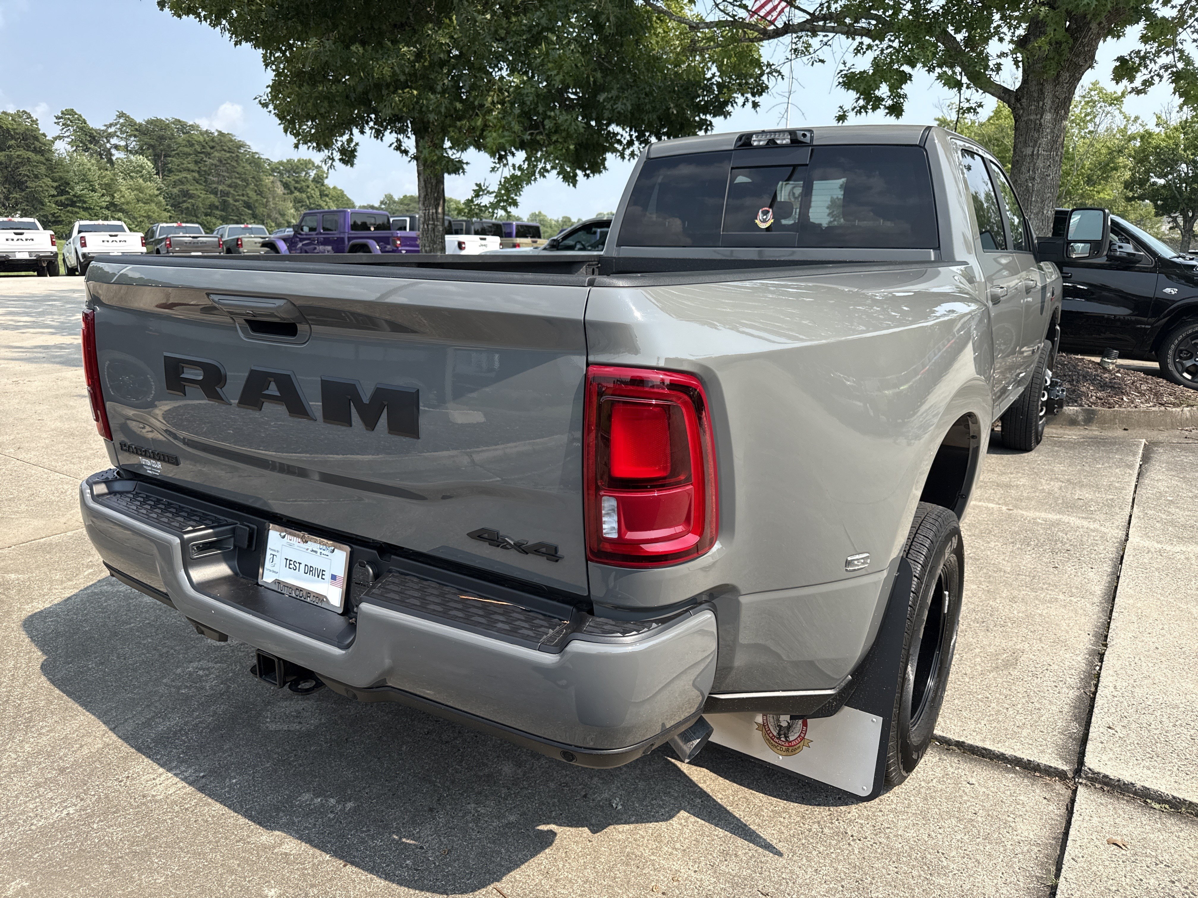 New 2026 Ceramic Gray Clearcoat RAM Laramie DRW / DUALLY image 7