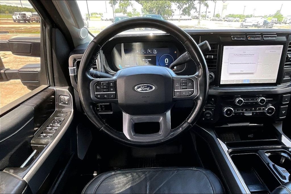 Used 2023 Agate Black Metallic Ford Lariat image 8