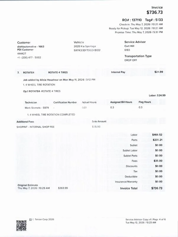 Used 2025 Silver Kia EX image 33