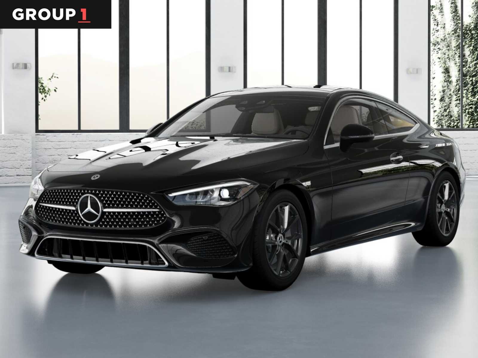 Black 2026 Mercedes-Benz CLE 300 4MATIC Coupe All-Wheel Drive